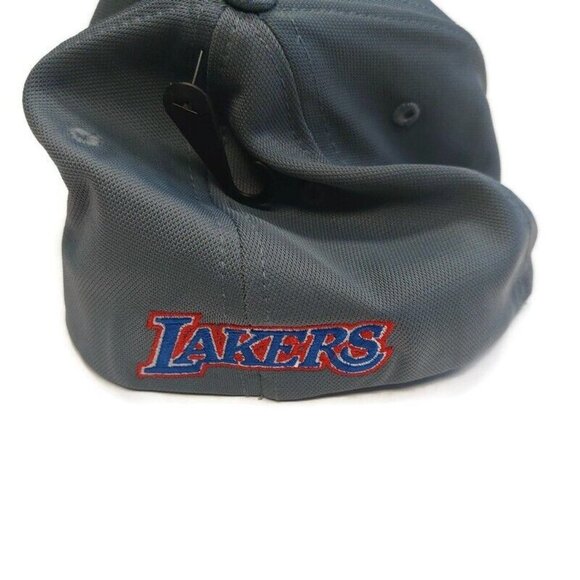Ultra Game Men Los Angeles Lakers Hat Cap USA Flag Gray One Size Fits Most - Picture 2 of 8